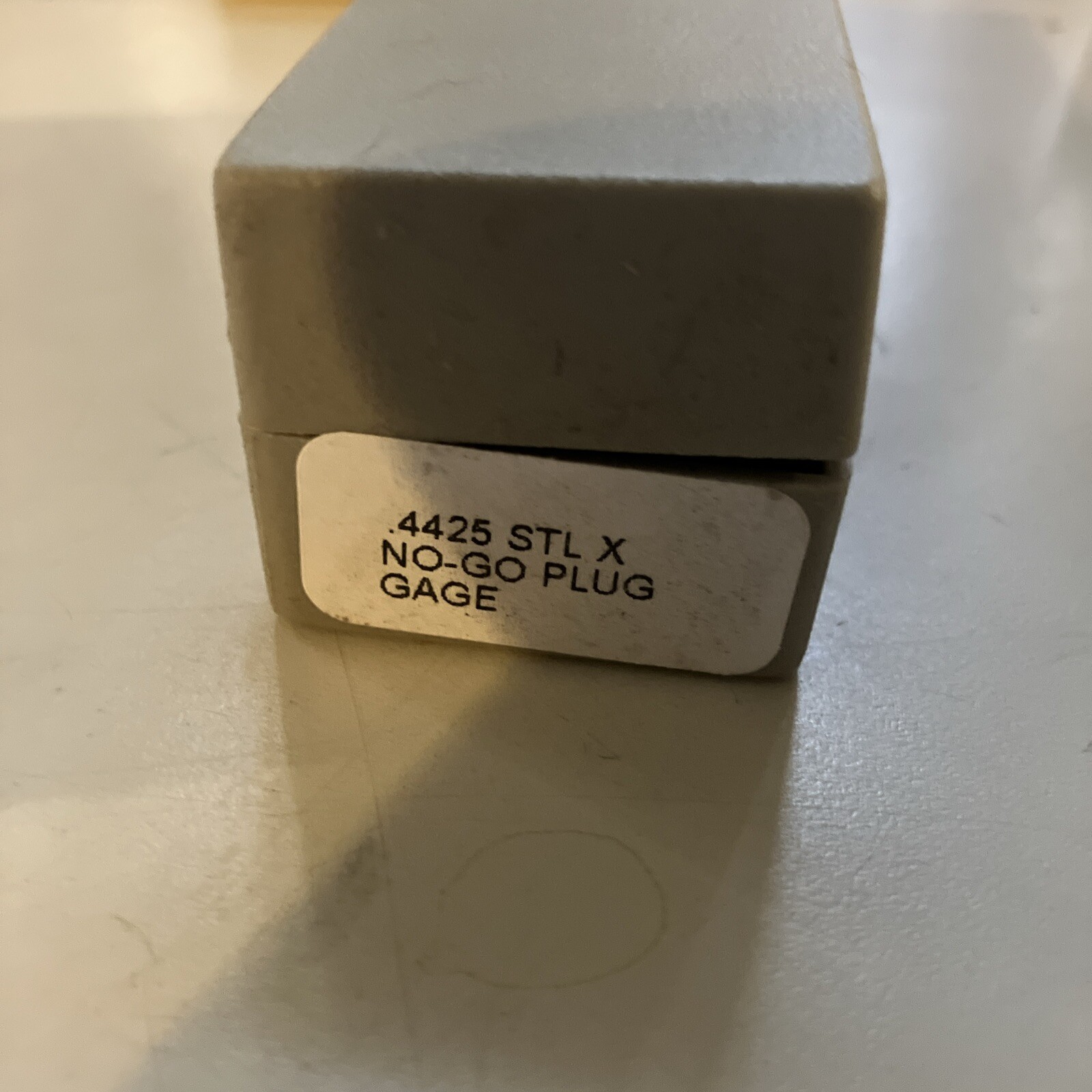 New Vermont Stl Class X No-Go Plug Gage .4425 Part 141244250