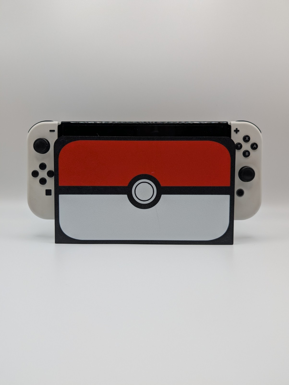 Pokemon Pokeball Dock Cover Faceplate For Nintendo Switch OLED