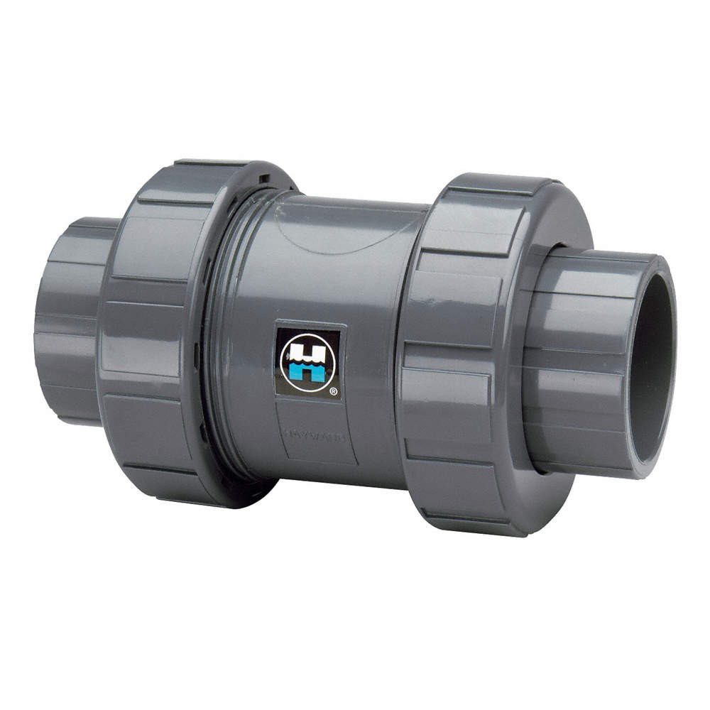 HAYWARD TC10100STE Check Valve,5.25 in Overall L 5AAT0