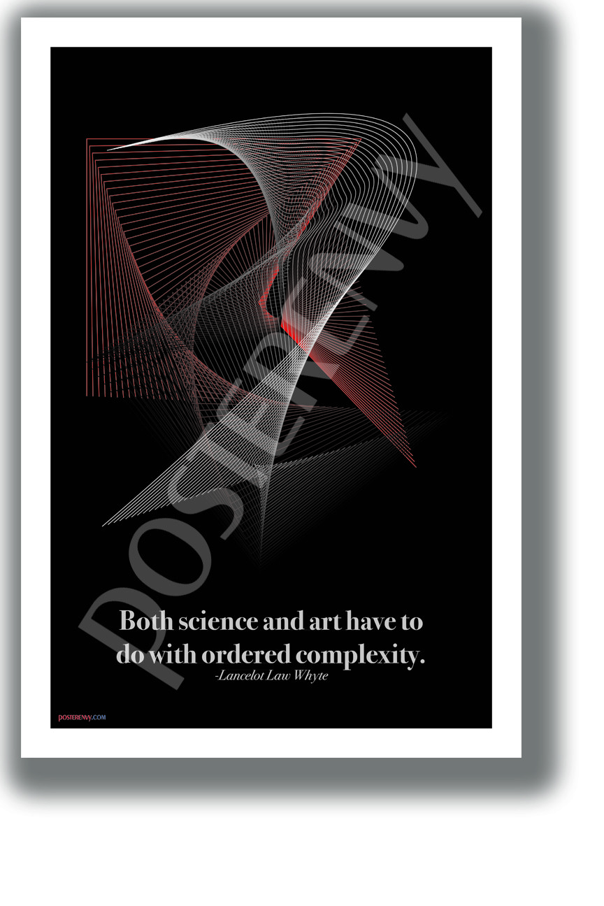 Ordered Complexity - Lancelot Law Whyte - NEW Classroom Motivational Poster
