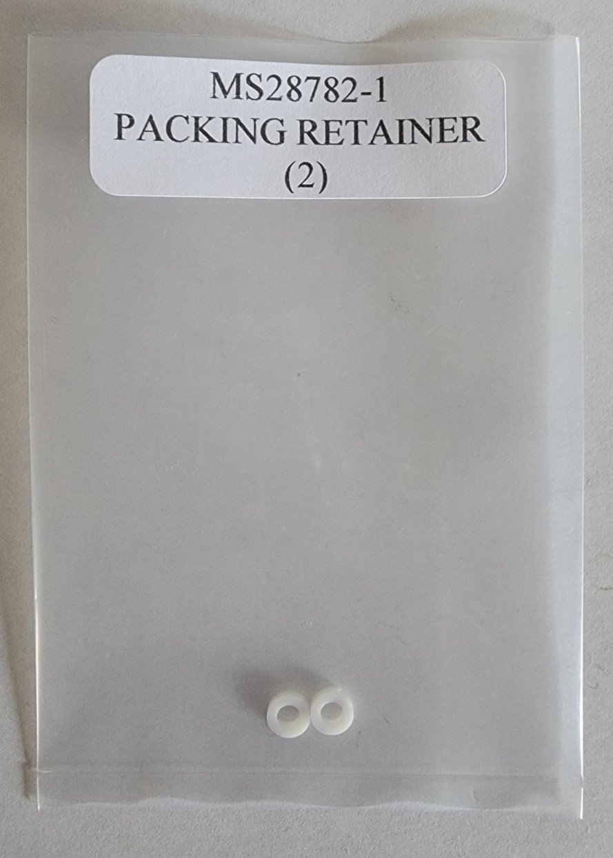 MS28782-1 Packing Retainer Back-up Ring - Lot of 2