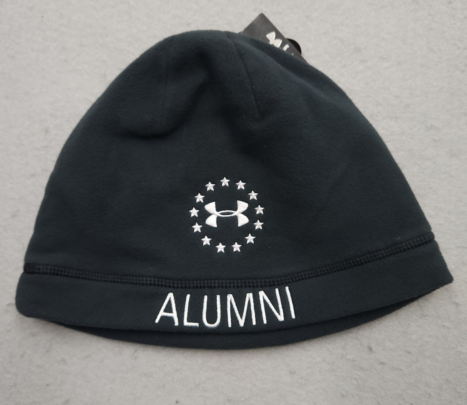 NEW Under Armour Beanie Hat Mens Wounded Warrior Project HeatGear Gray Fleece