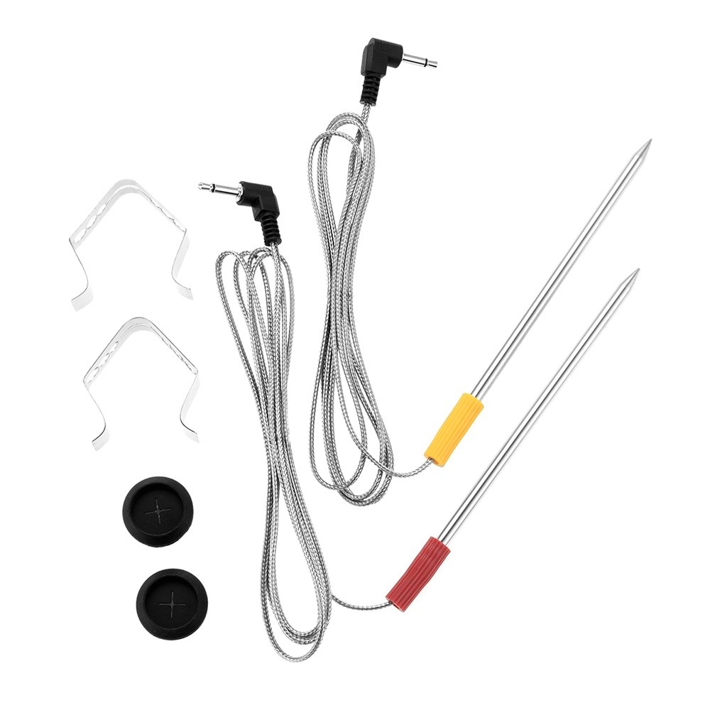 2Pcs Meat Temperature Probes Compatible with Oklahoma Joe's For Barbecue Steak