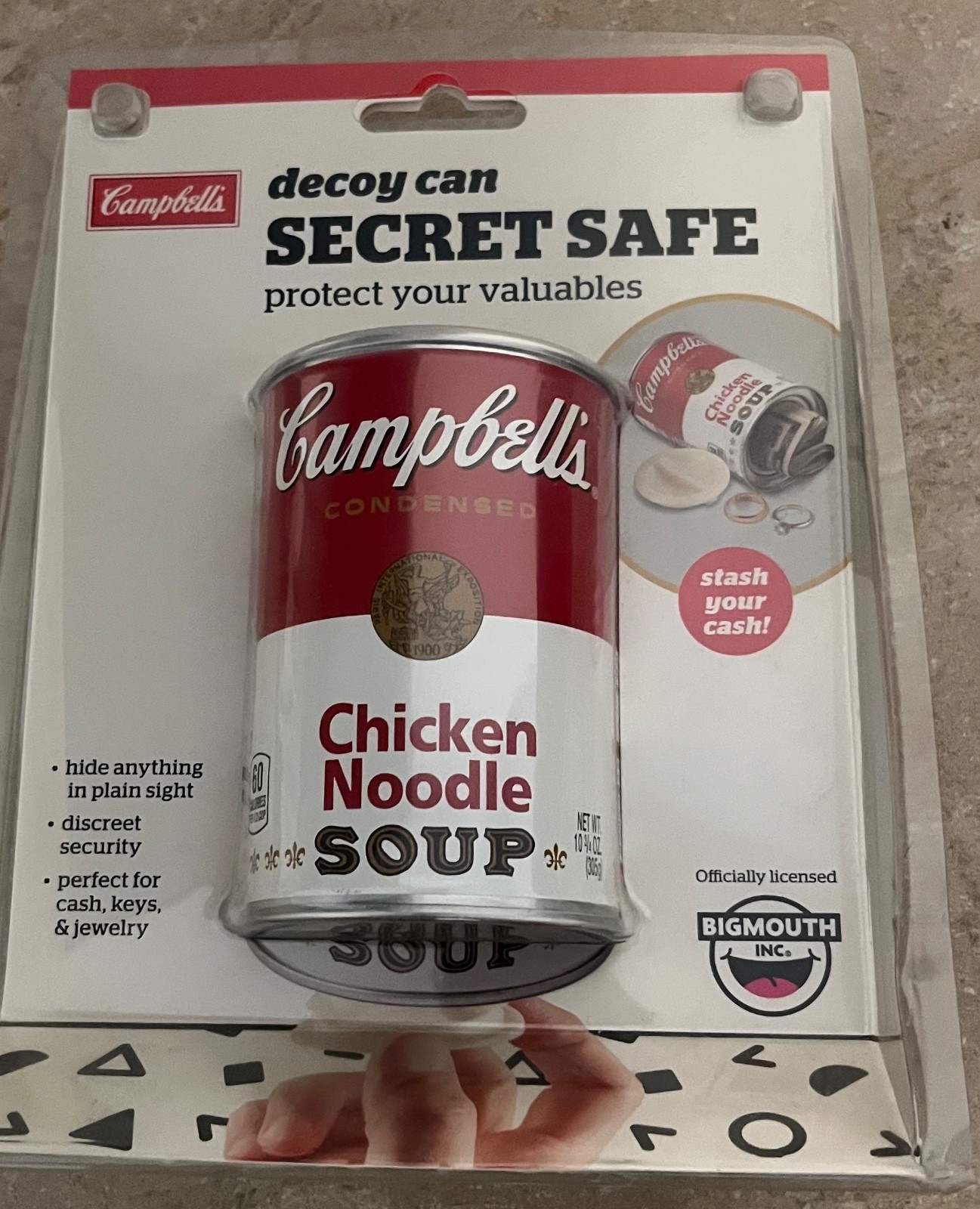 Campbell's Chicken Noodle Decoy Can Secret Safe