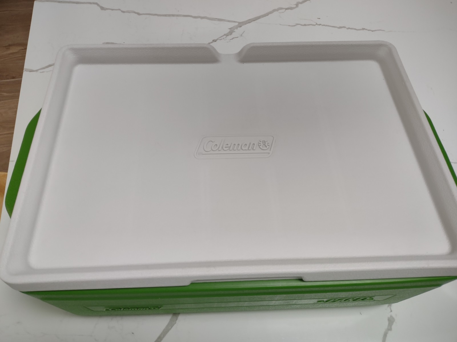 Coleman Party Stacker Cooler 6225 Green 24 Can USA Stacking Pristine!!