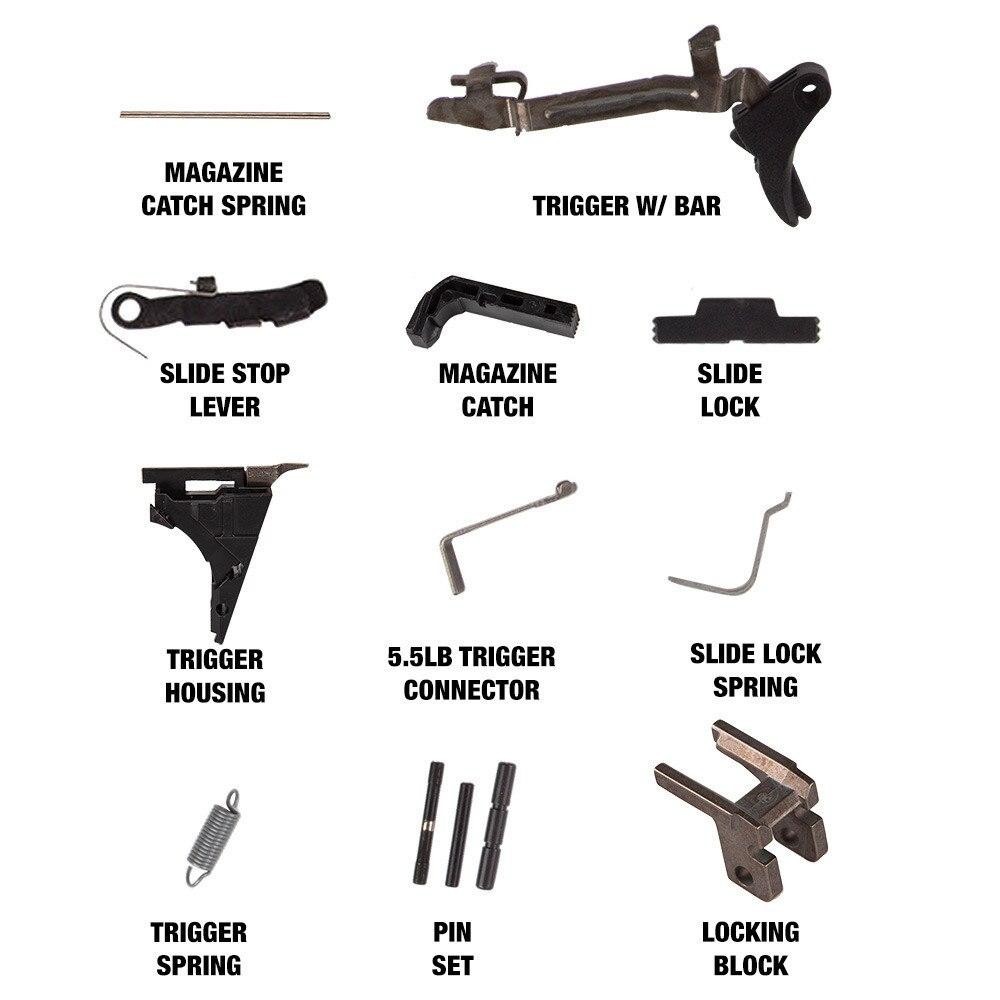 Glock Factory Large Frame Gen 3 Lower Parts Kit - 20SF/21SF