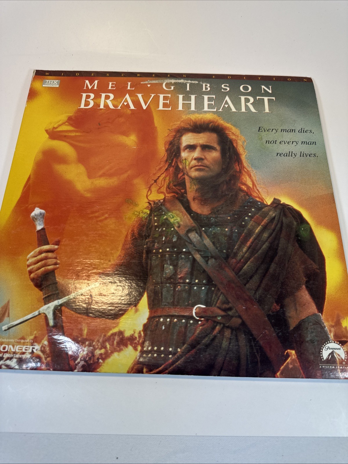 Braveheart (1995)  2 Disc Gatefold Laser Disc Widescreen Dolby Pioneer
