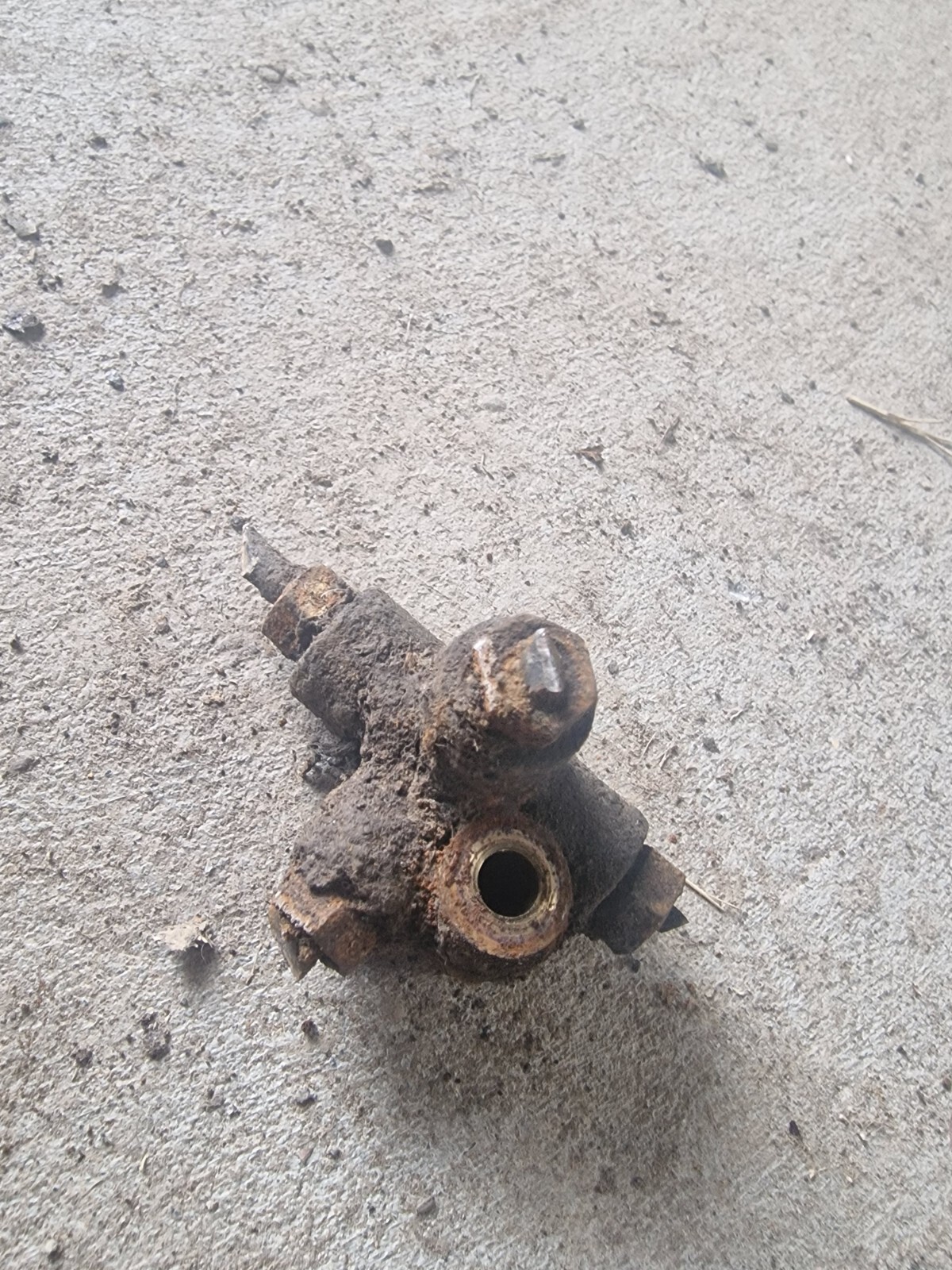Land Rover Series 1 2 2a 3 Brass Brake Pipe Union 4 Way Connector t