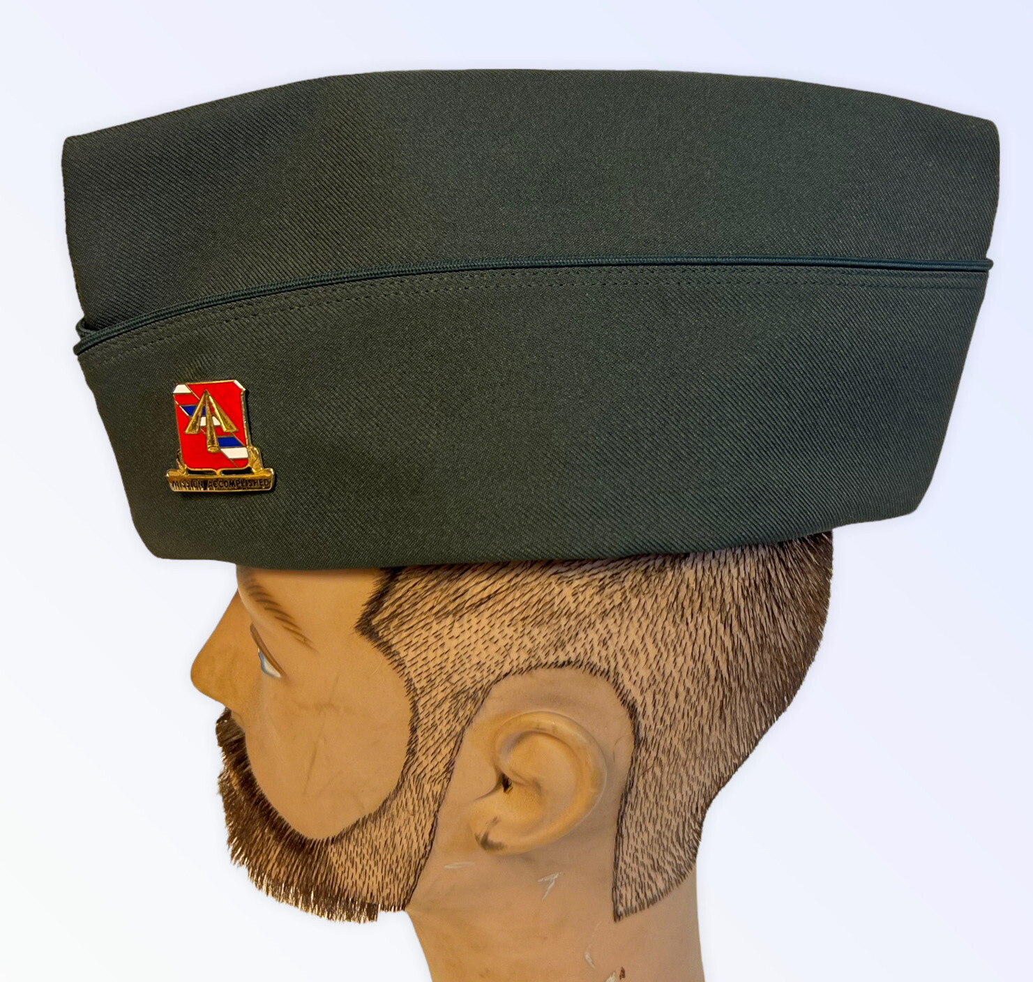 Vintage 3/41 Field Artillery Desert Storm Battlekings Garrison Cap Hat Sz 7 1/8