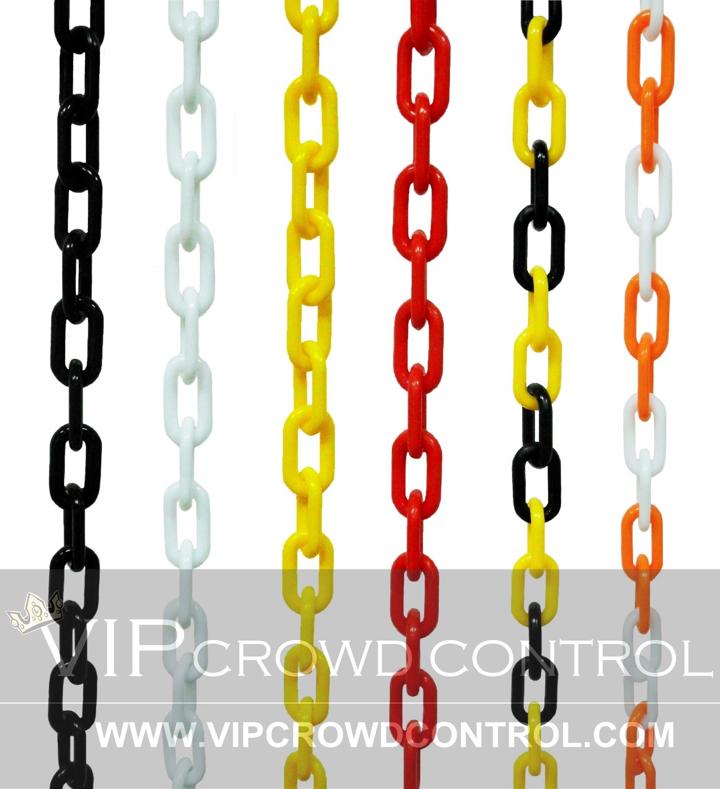 6mm Plastic Safety Chain VIP Crowd Control