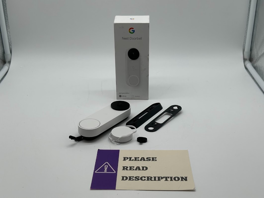 Google Nest Doorbell (Wired, 2nd Gen) - Wired Video Doorbell Camera