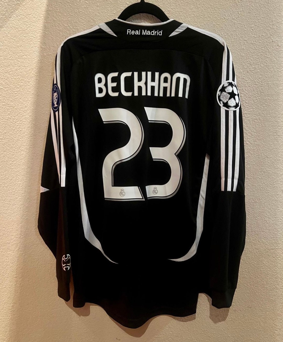 Real Madrid 2006/2007 David Beckham away jersey Size XL