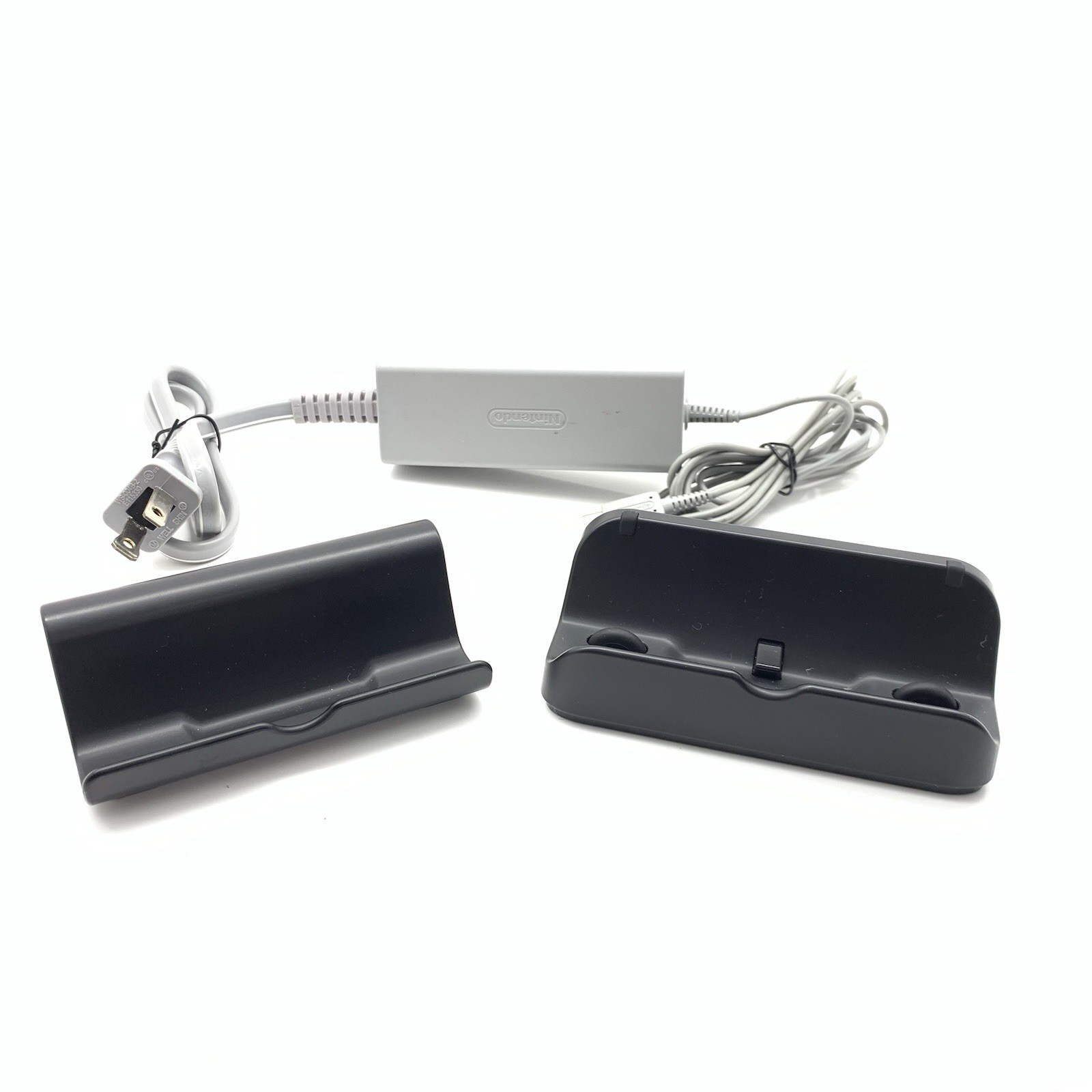 OEM Nintendo Wii U GamePad Charging Cradle Dock & Cable Set WUP-014, WUP-011