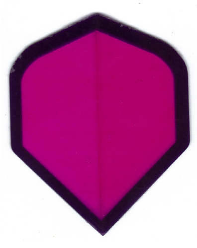 AMERITHON - The Best Dart Flights -5 Pink & Purple No Logo Standard Sets