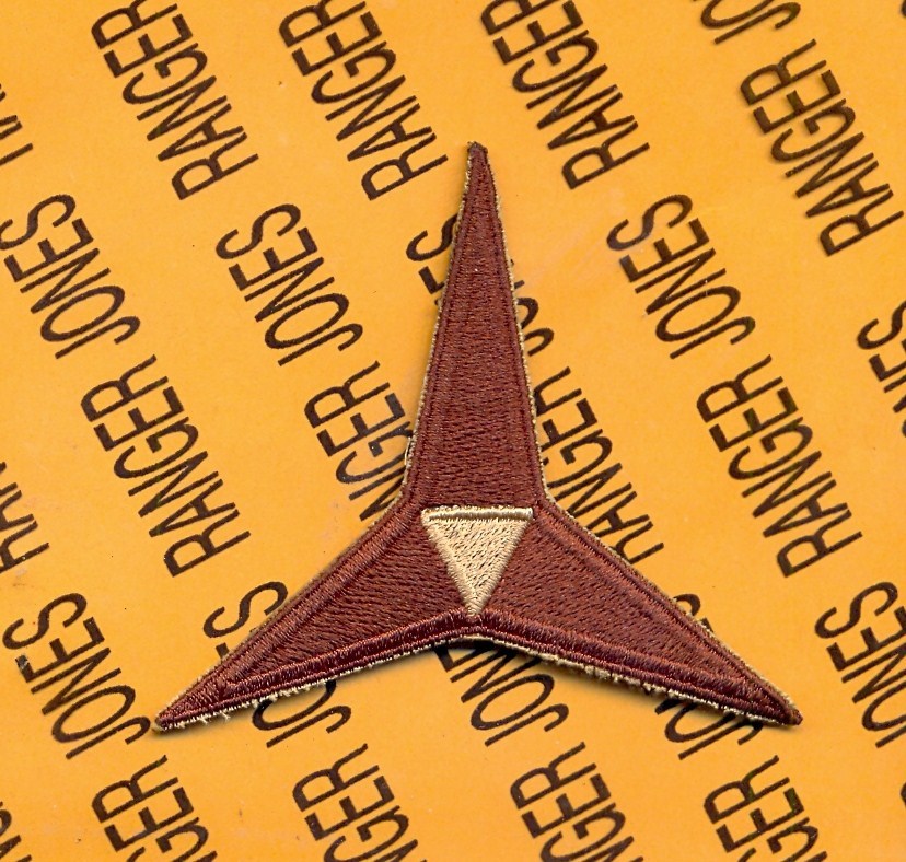 US Army III CORPS desert Foreign made SSI patch reversed colors c/e