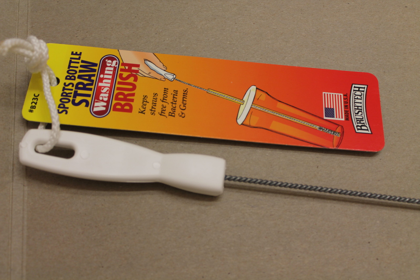 BRUSHTECH SPORTS BOTTLE STRAW WASHING BRUSH WATER CLEANER