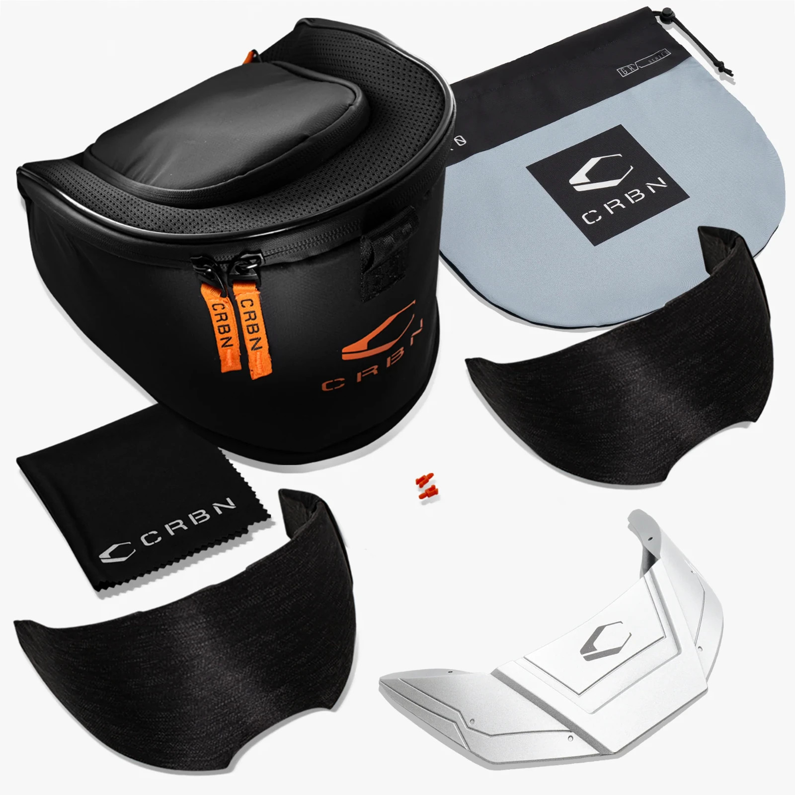 NEW CRBN ZERO PRO GRX Paintball - Airsoft Goggle - Less Coverage - ELMT SILVER