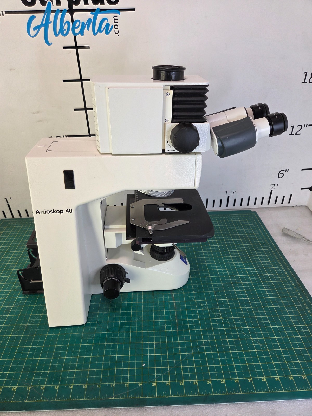 Zeiss Axioskop 40 Trinocular Microscope