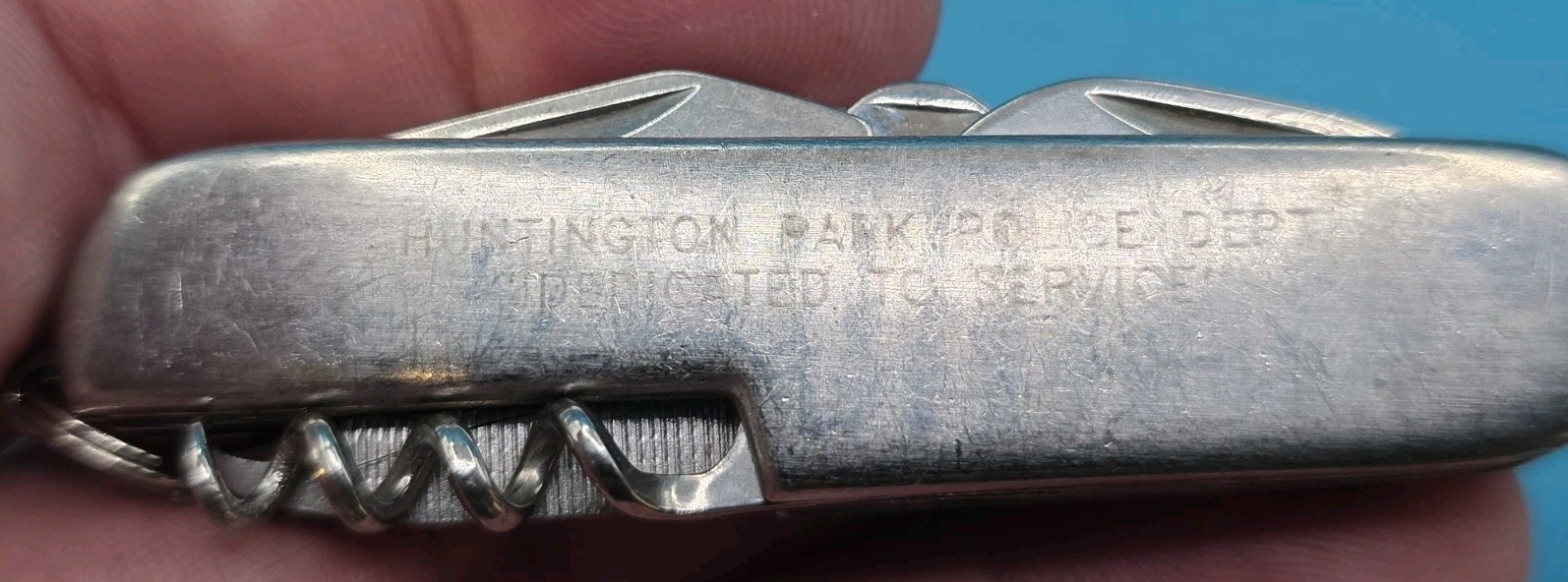 Rare Huntington Park Police Department California Pocket Knife