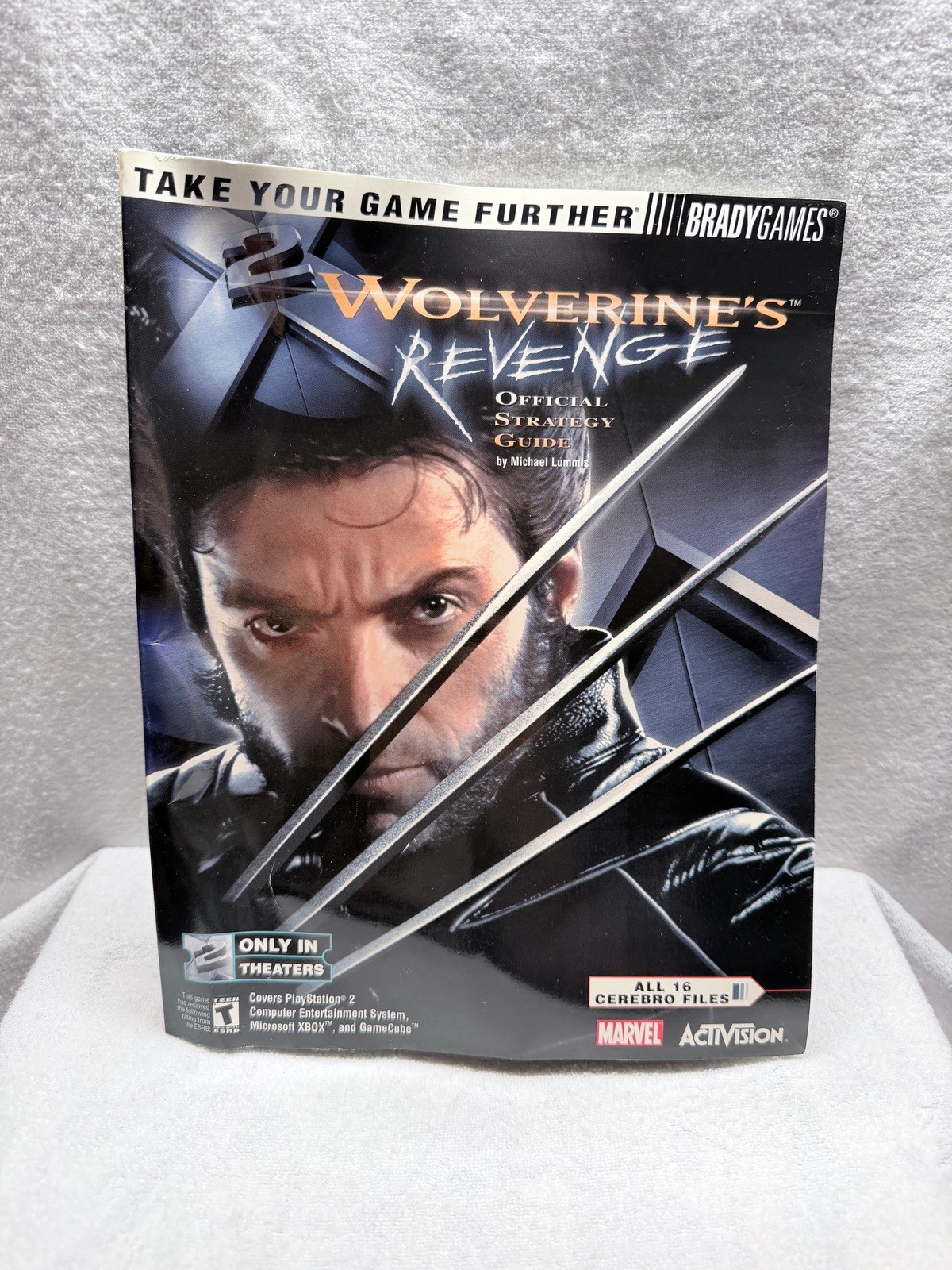 BradyGames Wolverine's Revenge Strategy Guide Good Used Condition