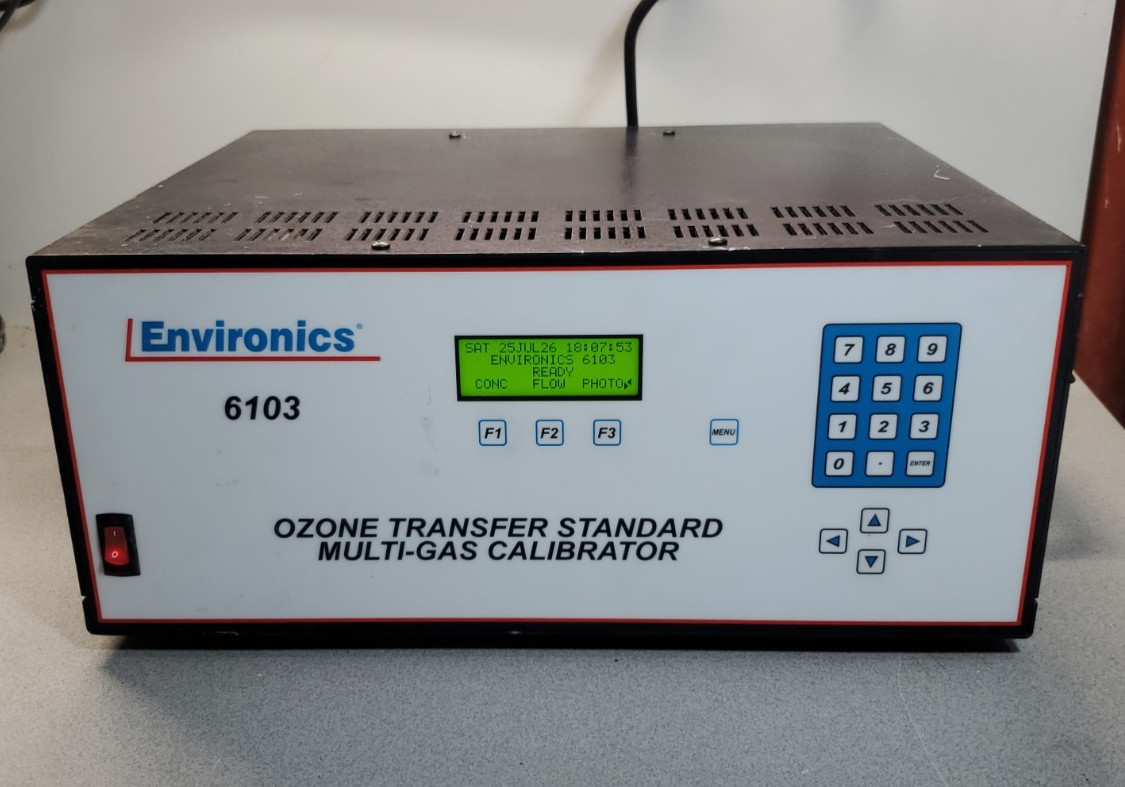 Environics 6103 Ozone Transfer Standard Multi-Gas Calibrator
