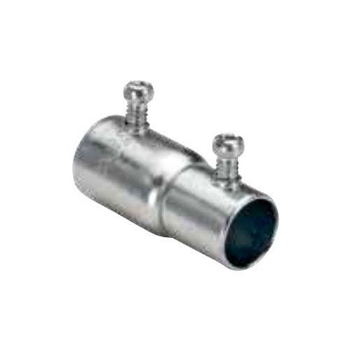 Southwire 393S, 1", Steel, (3) Set Screw, EMT/Rigid Combination Coupling, 1 pc
