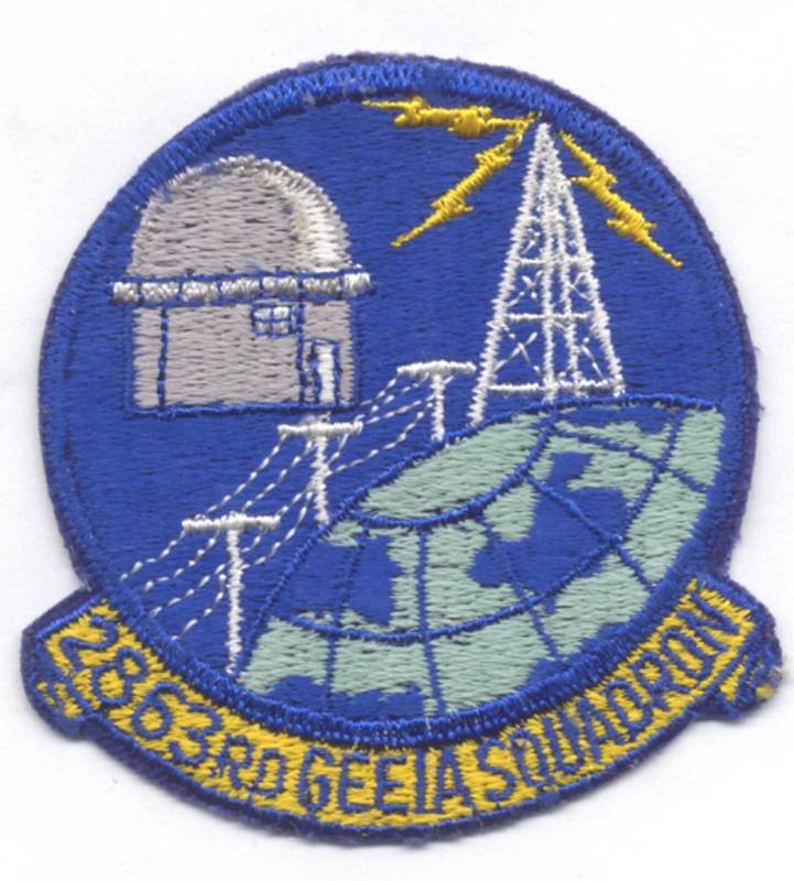 2863rd GEEIA SQUADRON patch