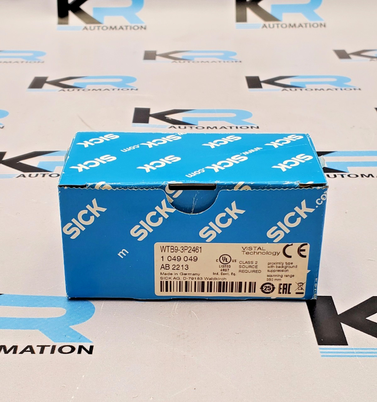New Sick WTB9-3P2461 Proximity Sensor with Background Suppression