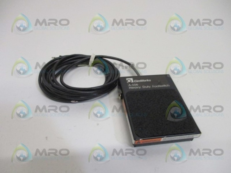 CIMWORKS A-506 HEAVY DUTY FOOTSWITCH NSMP