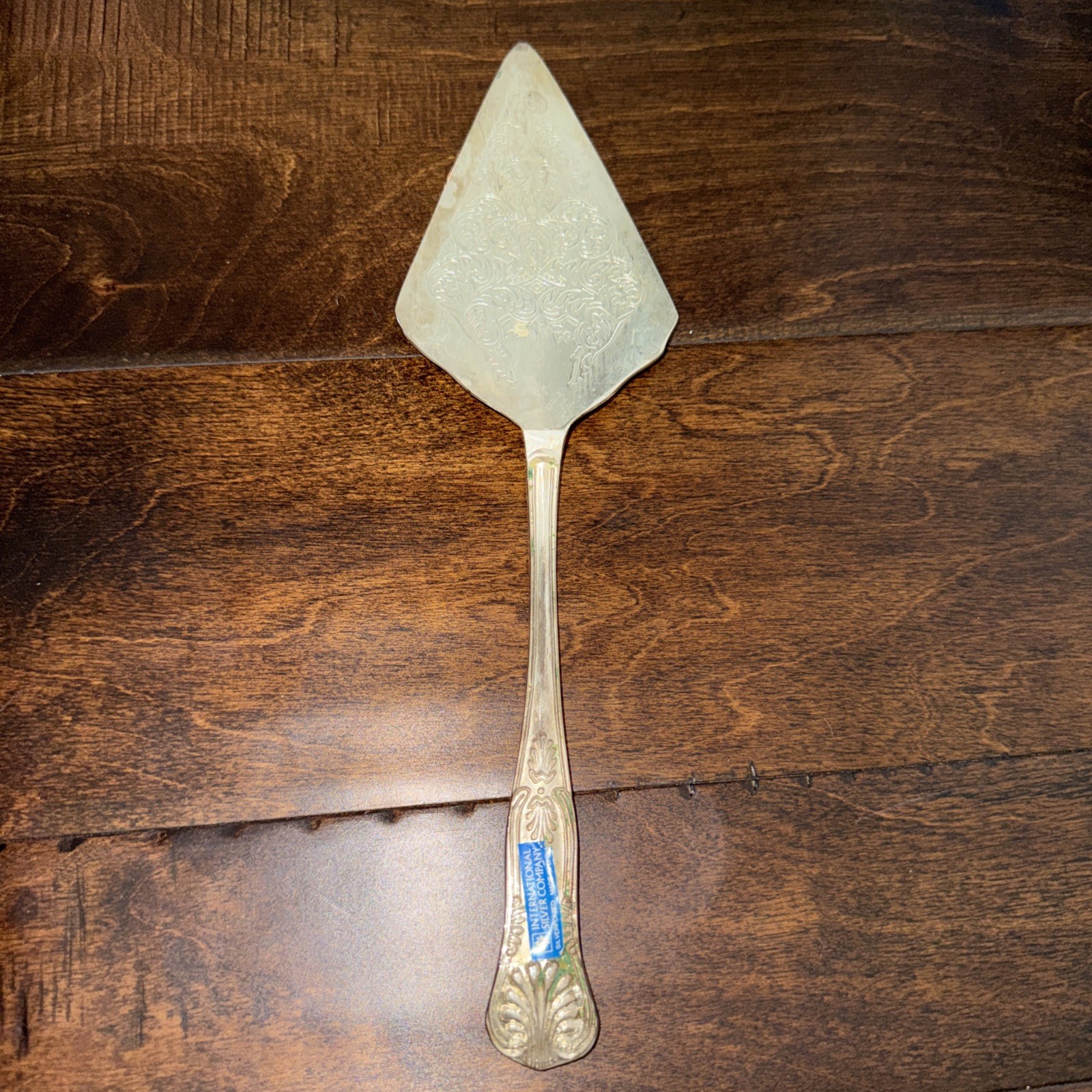 Large Silver Plate Serving Spatulas