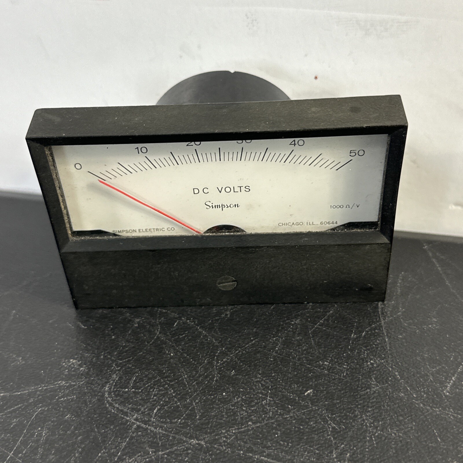Simpson DC Volts Meter 0-50