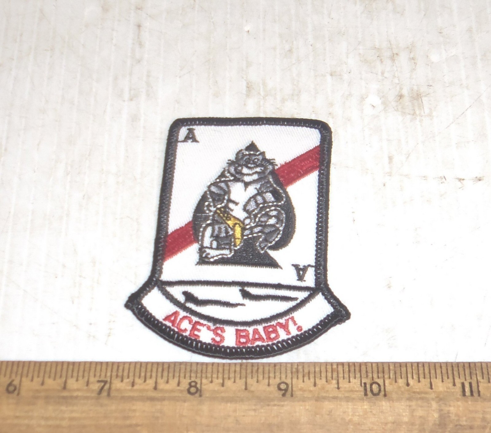 US Navy - Tomcat "ACE'S BABY" Embroidered Patch
