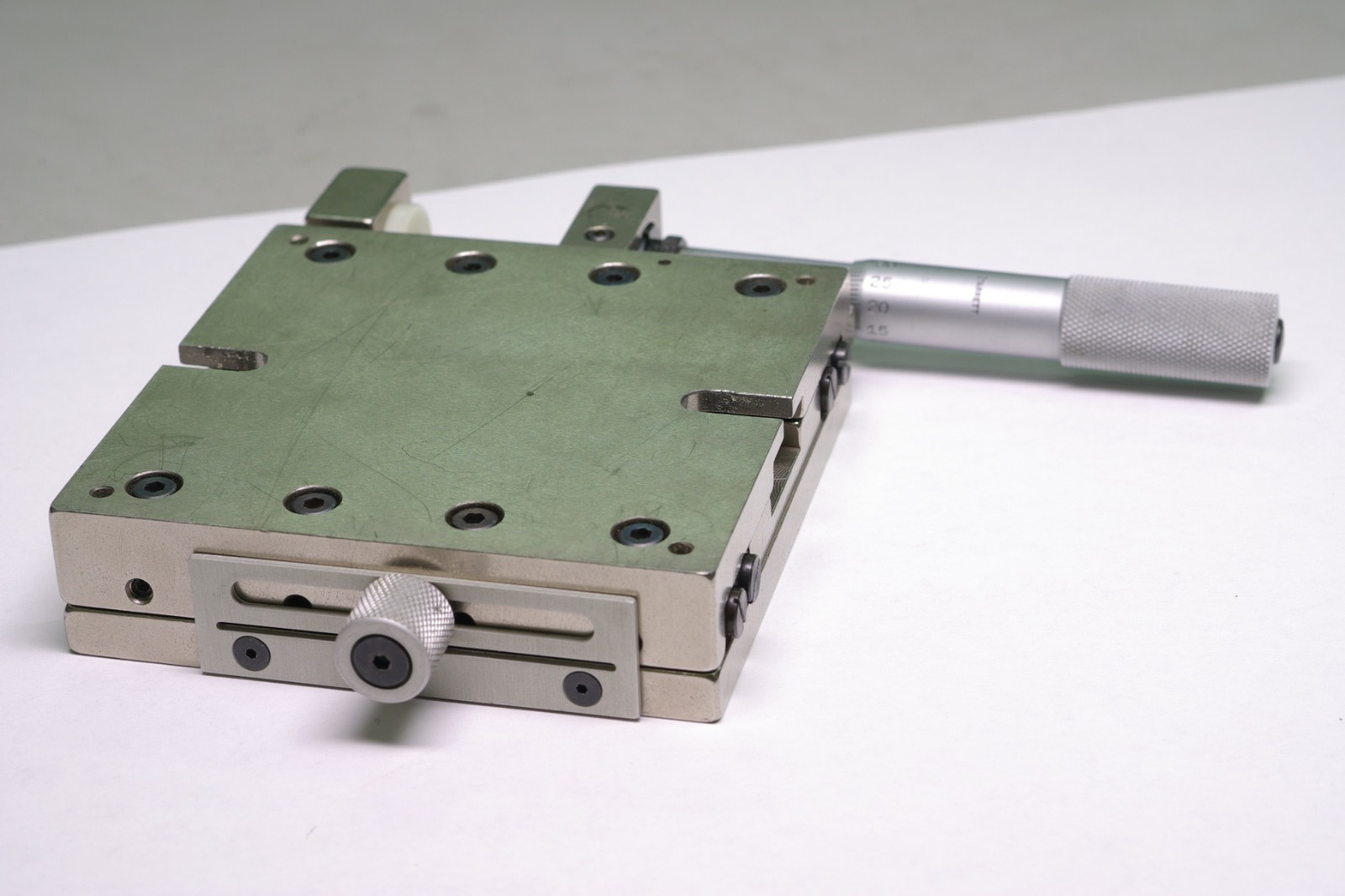 Translation Stage -- Stainless, 2 inch travel, Crossed Rollers, Adjusted, Tested
