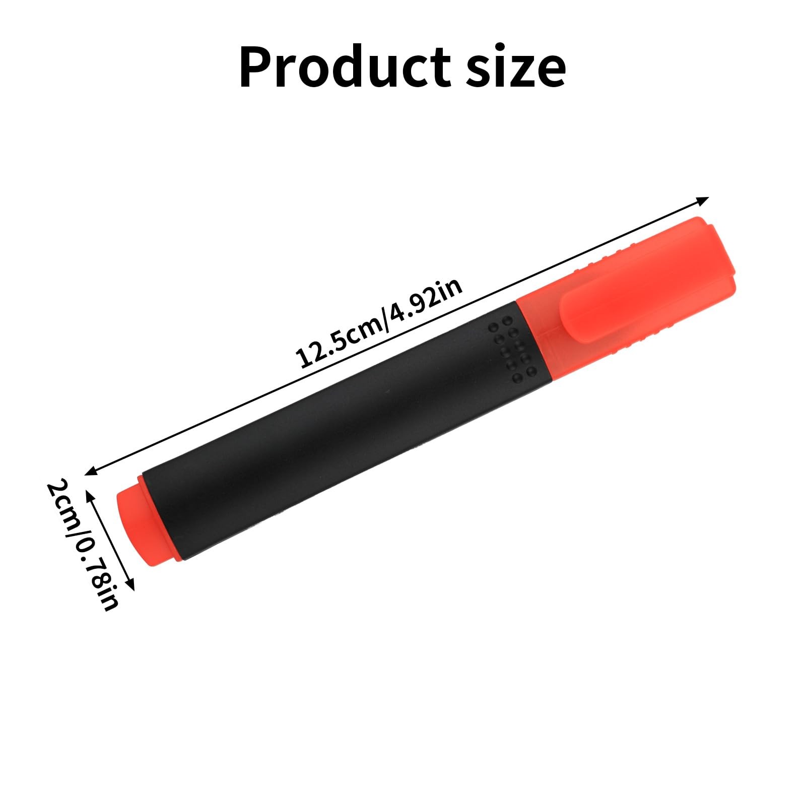 Conductivity Test Pen, Continuity Tester for Grounding Mats Pads black, Red