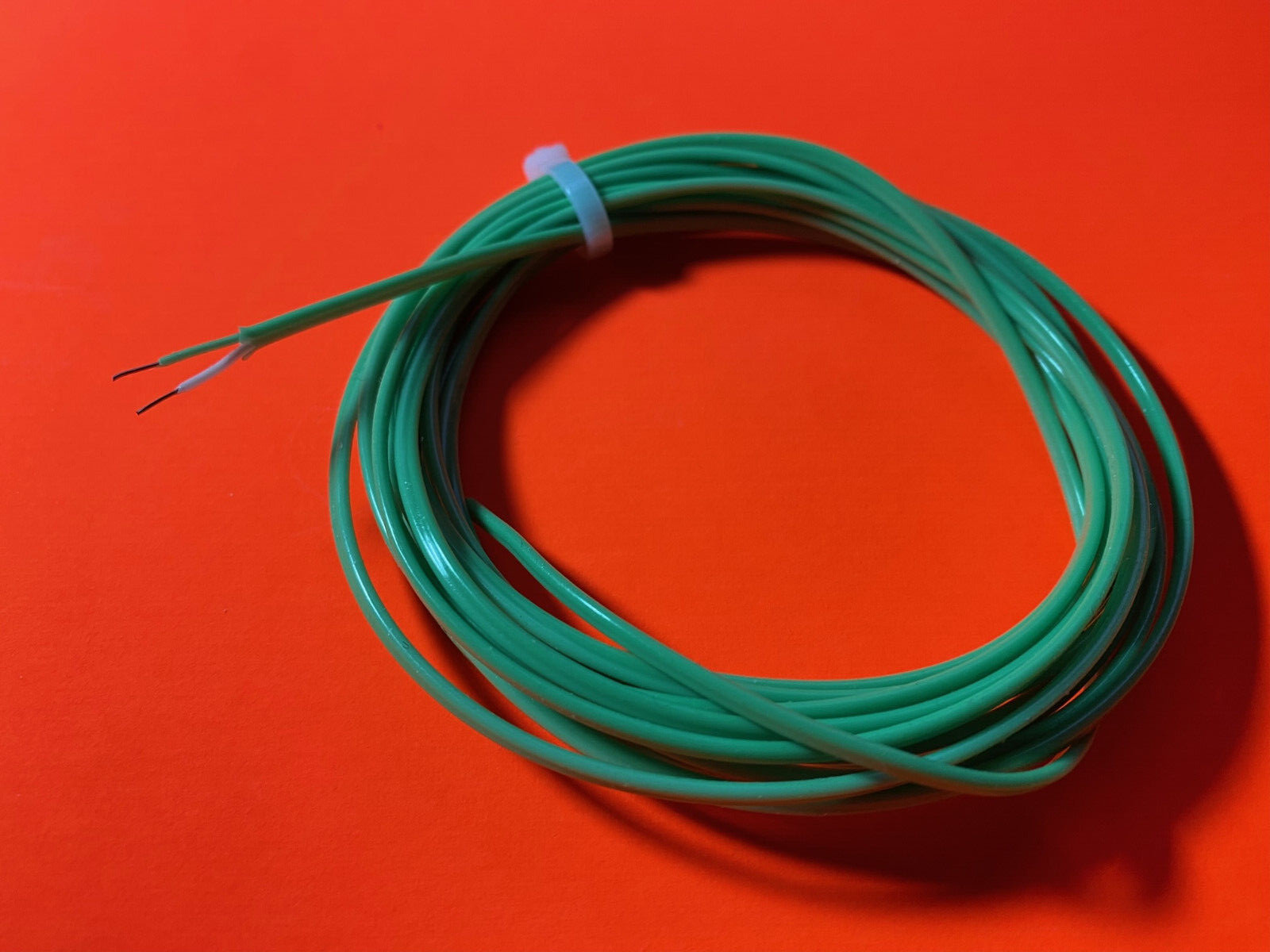 3m thermal conductivity insulated thermal wires type K DIN EN 60584 2x 0.5mm Teflon