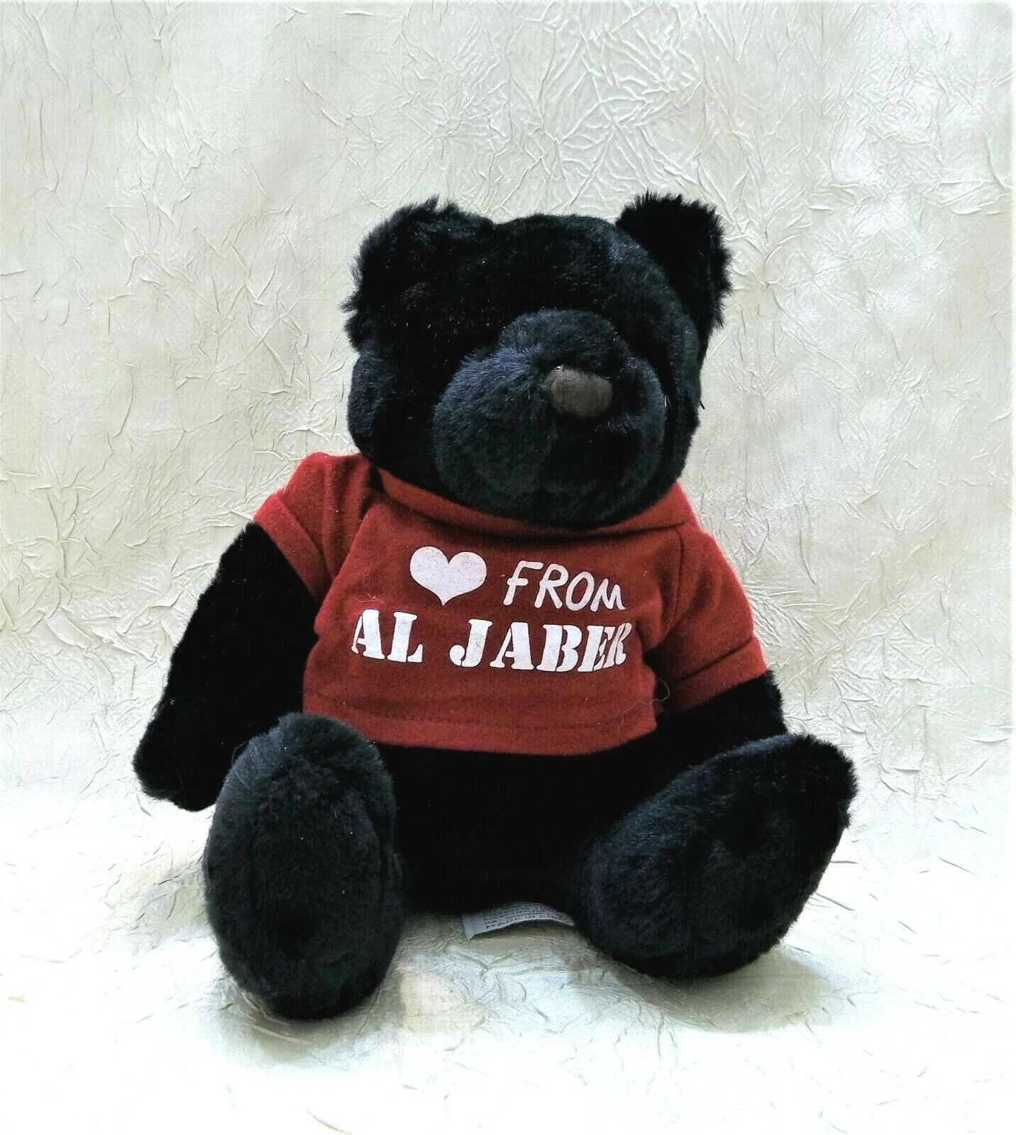 Love From Al Jaber Air Base 8" Bear Plush Kuwait Desert Storm Enduring Freedom