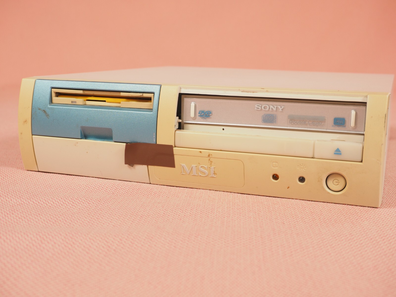 Vintage MSI Hermes 650 MS-6232 Computer Pentium 4 1.6Ghz