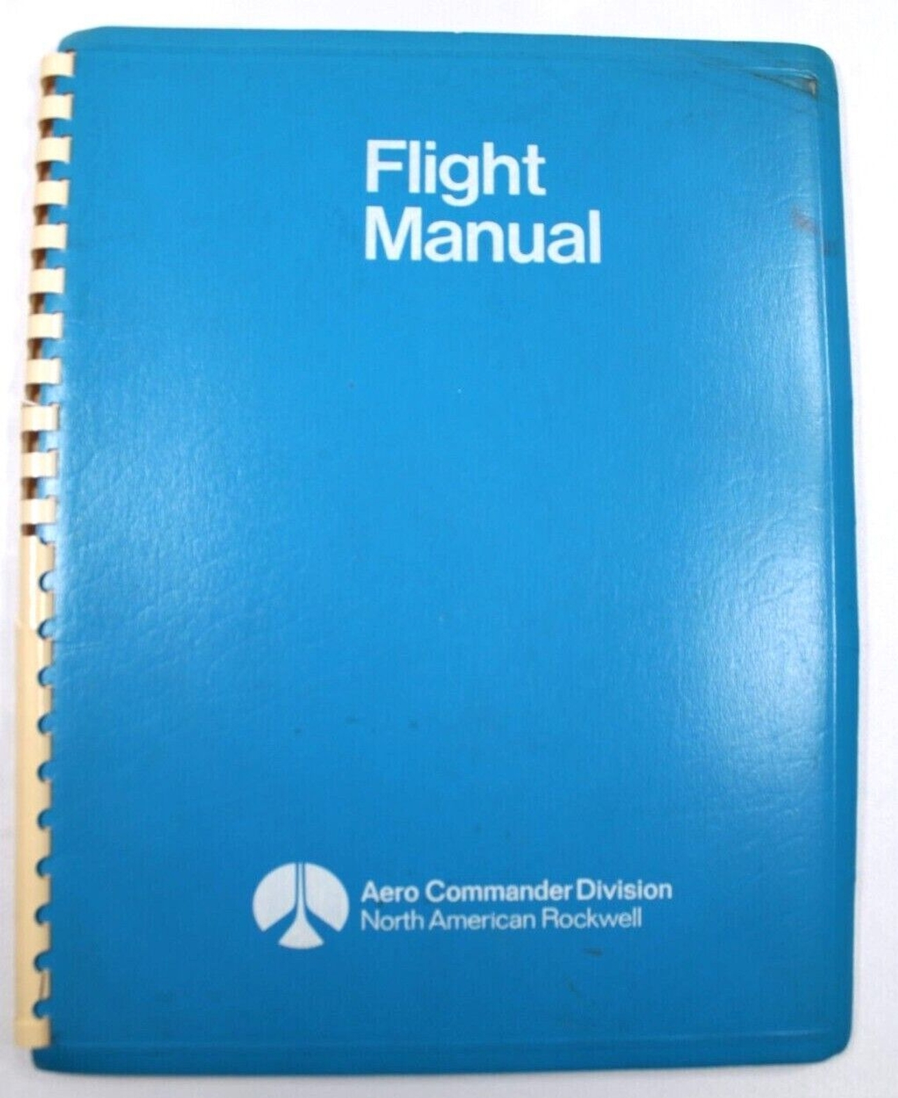 1958 Aero Commander Model 720 Flight Manual First Edition Rockwell Bethany