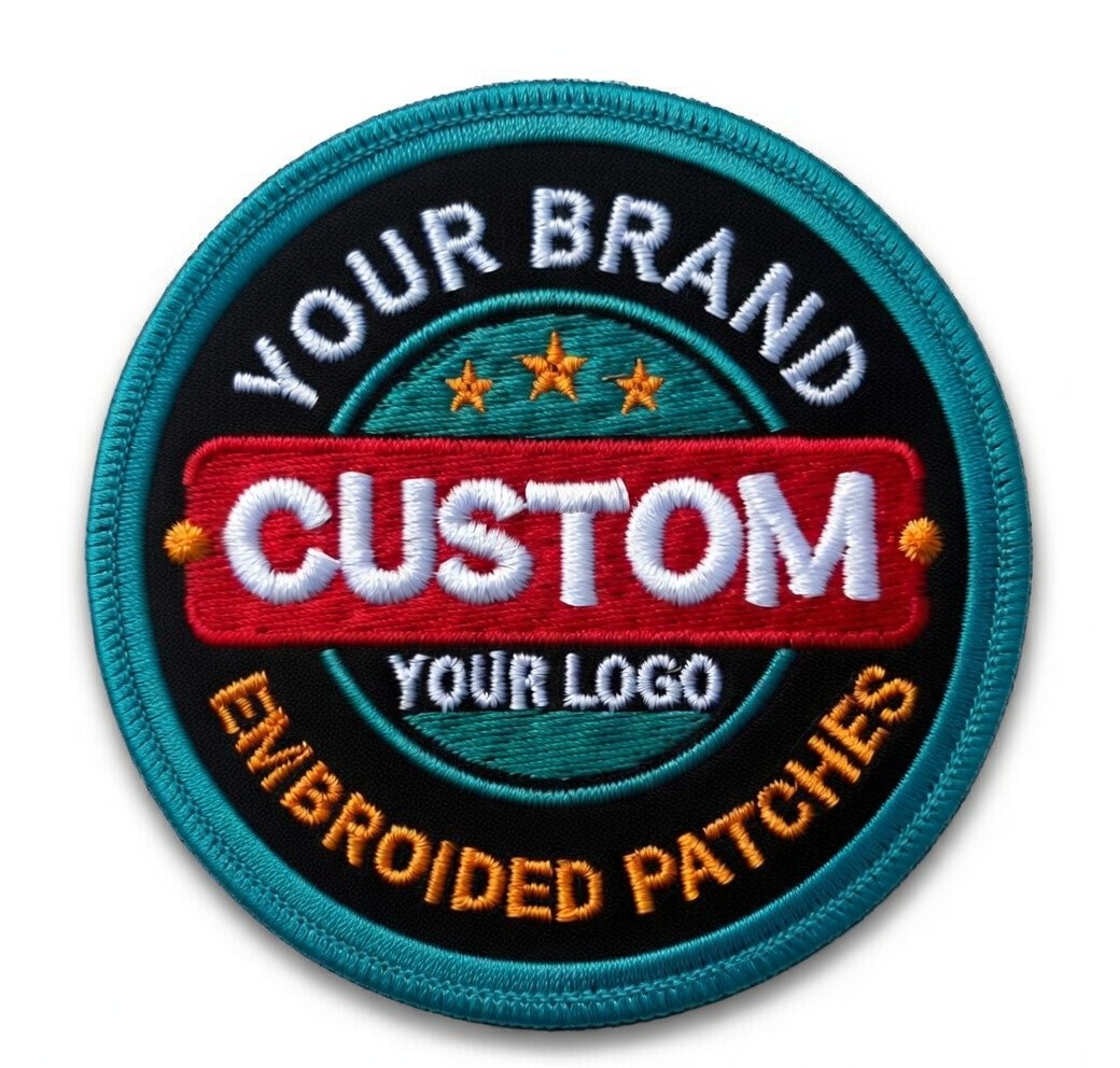 Custom Embroidered Logo Patch | Australian Made | Business Uniform Club Badge