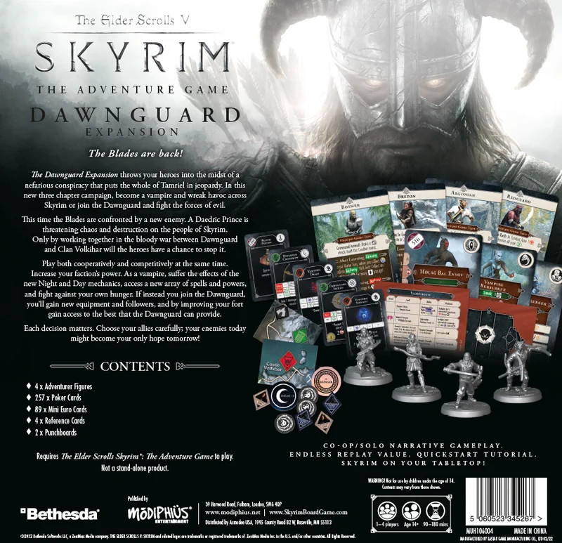 The Elder Scrolls V Skyrim The Adventure Board Game Mega Bundle ($617 Value)