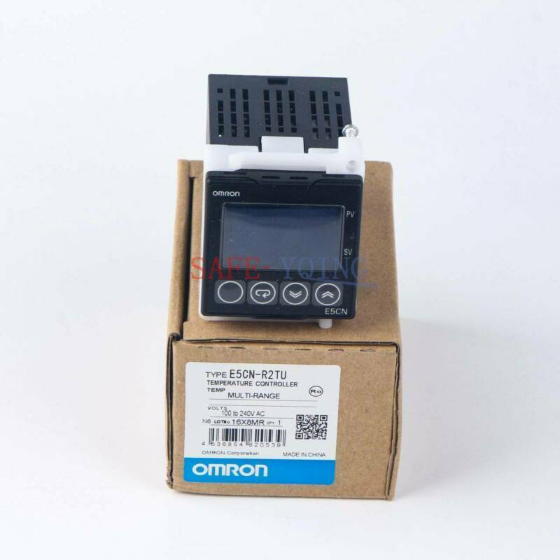 New Omron E5CN-R2TU 100-240VAC Temperature Controller E5CNR2TU Fast shipping #