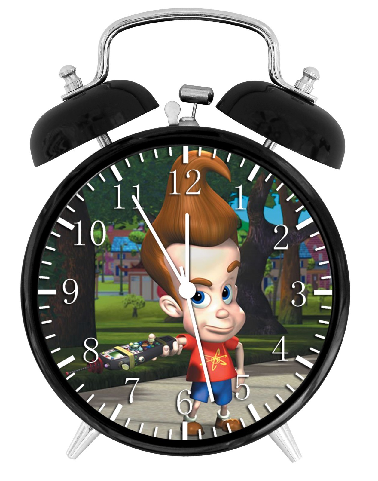 Jimmy Neutron Boy Genius Alarm Desk Clock Home or Office Decor F83 Nice Gift