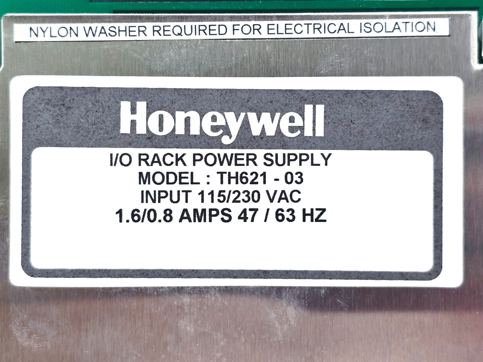 TH621-03 HONEYWELL POWER SUPPLY MODULE