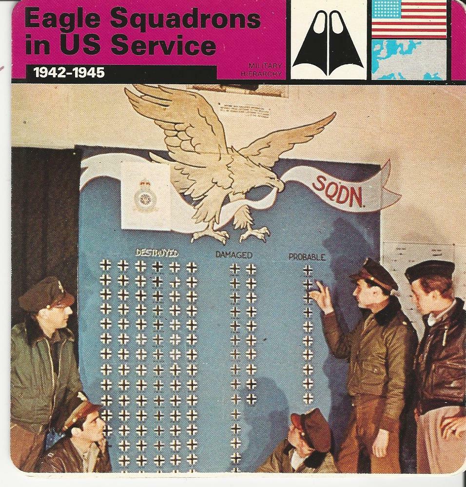 1977 Edito-Service, World War II, #30.04 Eagle Squadrons in US Service