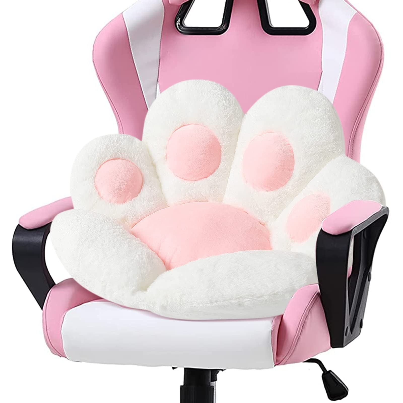 Cat Paw Cushion Kawaii Chair Cushions 27.5 x 23.6 inch Cute Stuff Seat Pad Co...