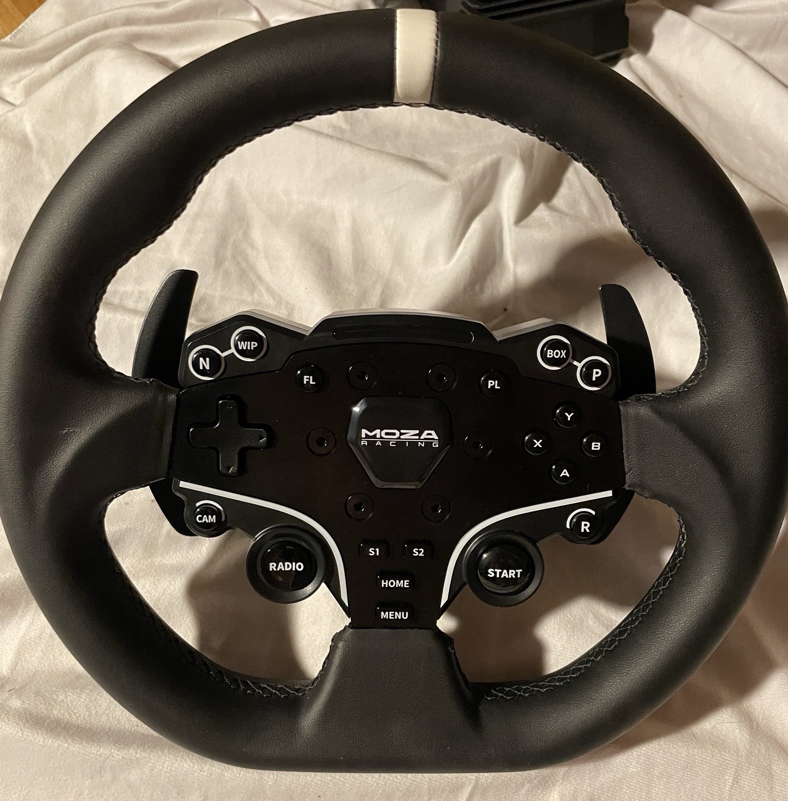 MOZA Racing R5 Racing Simulator bundle w/ brake upgrade