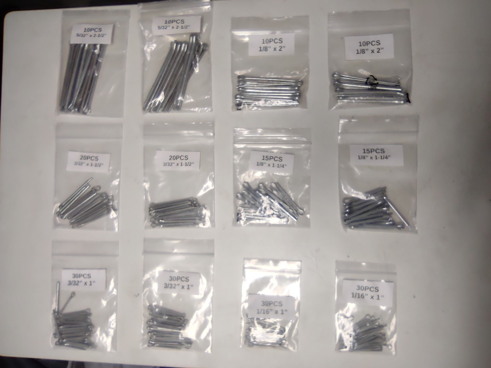Cotter Pins Assortment Lot