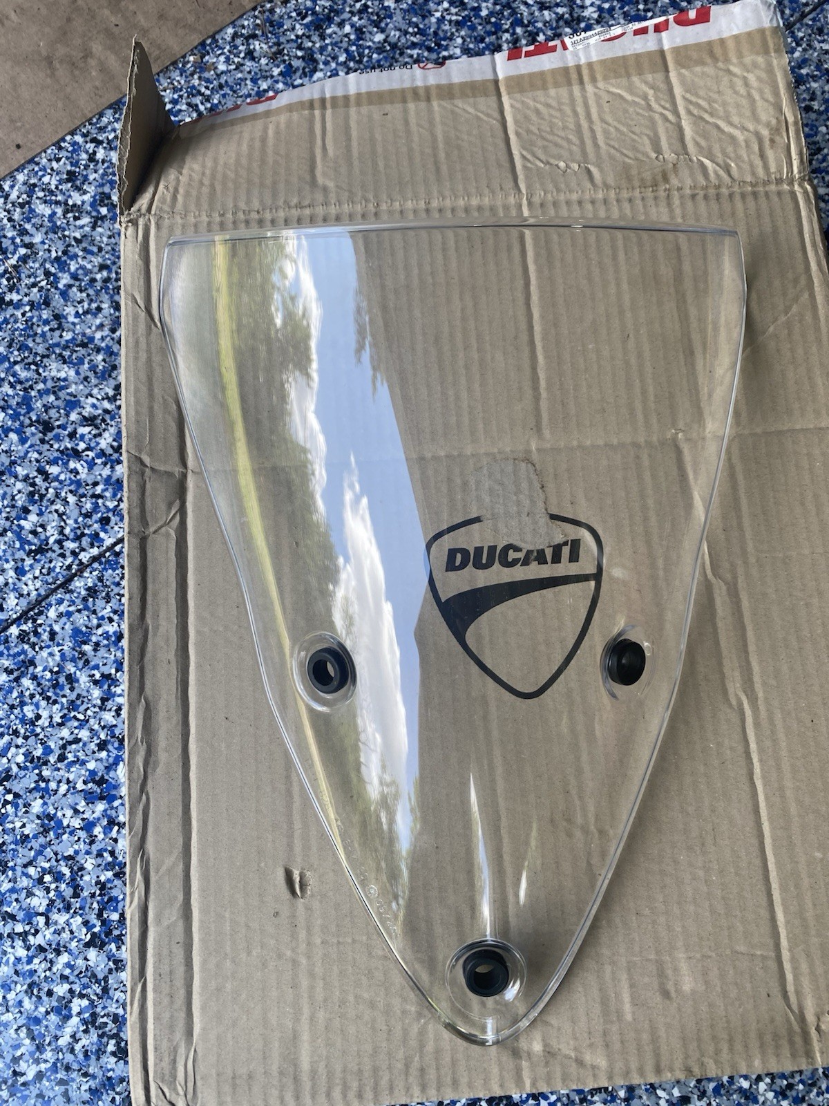 17-24 Ducati Supersport 950 OEM Windscreen PN 48710972A