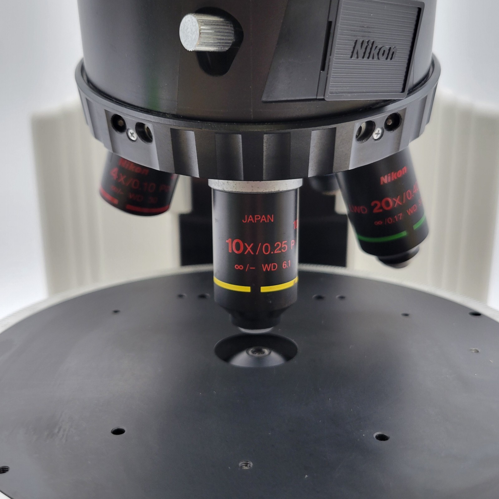 Nikon Microscope Eclipse E600 Pol with Trinocular Head Polarizing