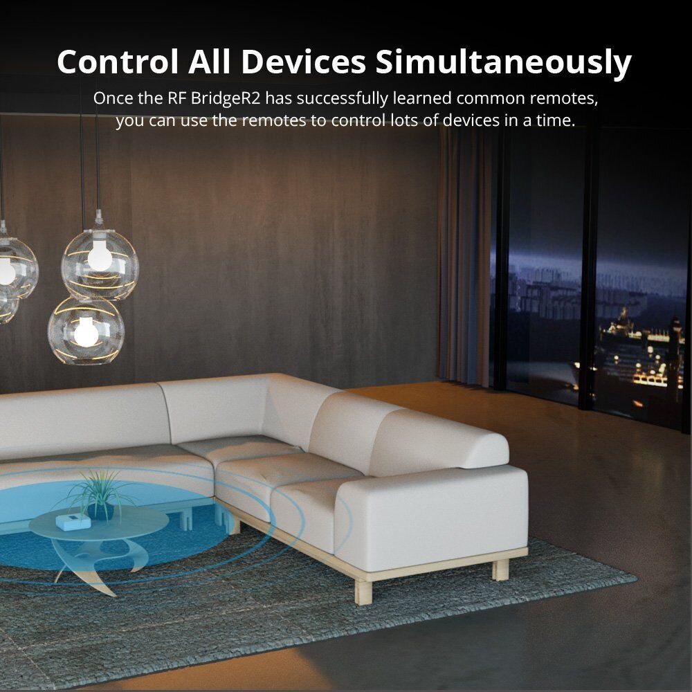 SONOFF RF R2 Bridge Gateway WiFi 433MHz Wireless Switch Smart Remote Controller